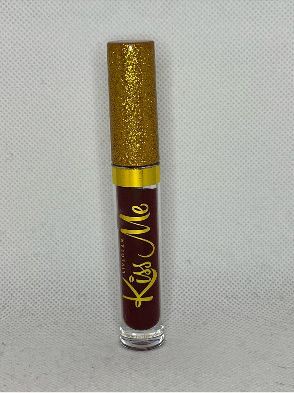 Kiss Me Matte Liquid Lipstick Gangsta Wrapper Deep Burgundy